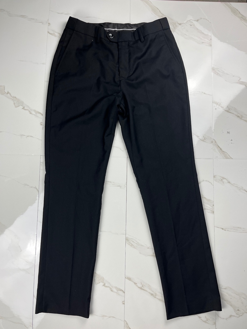 Black Dress Pants Size 32 Regular Tailored Fit
